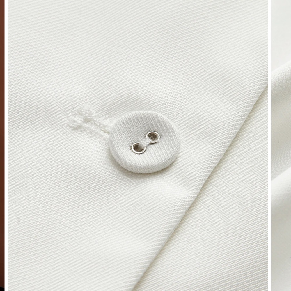 Commense Solid Asymmetrical Straight Leg Pants Se… - image 7